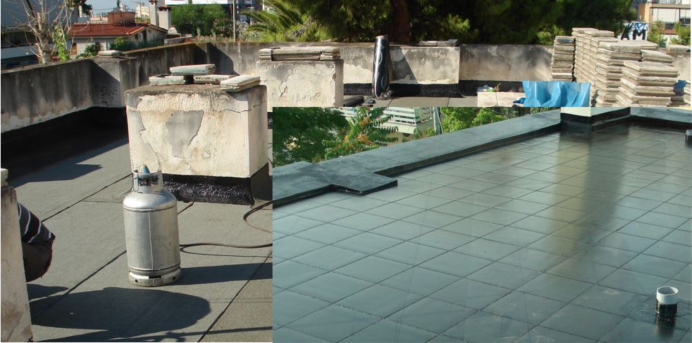 μόνωση ταράτσας